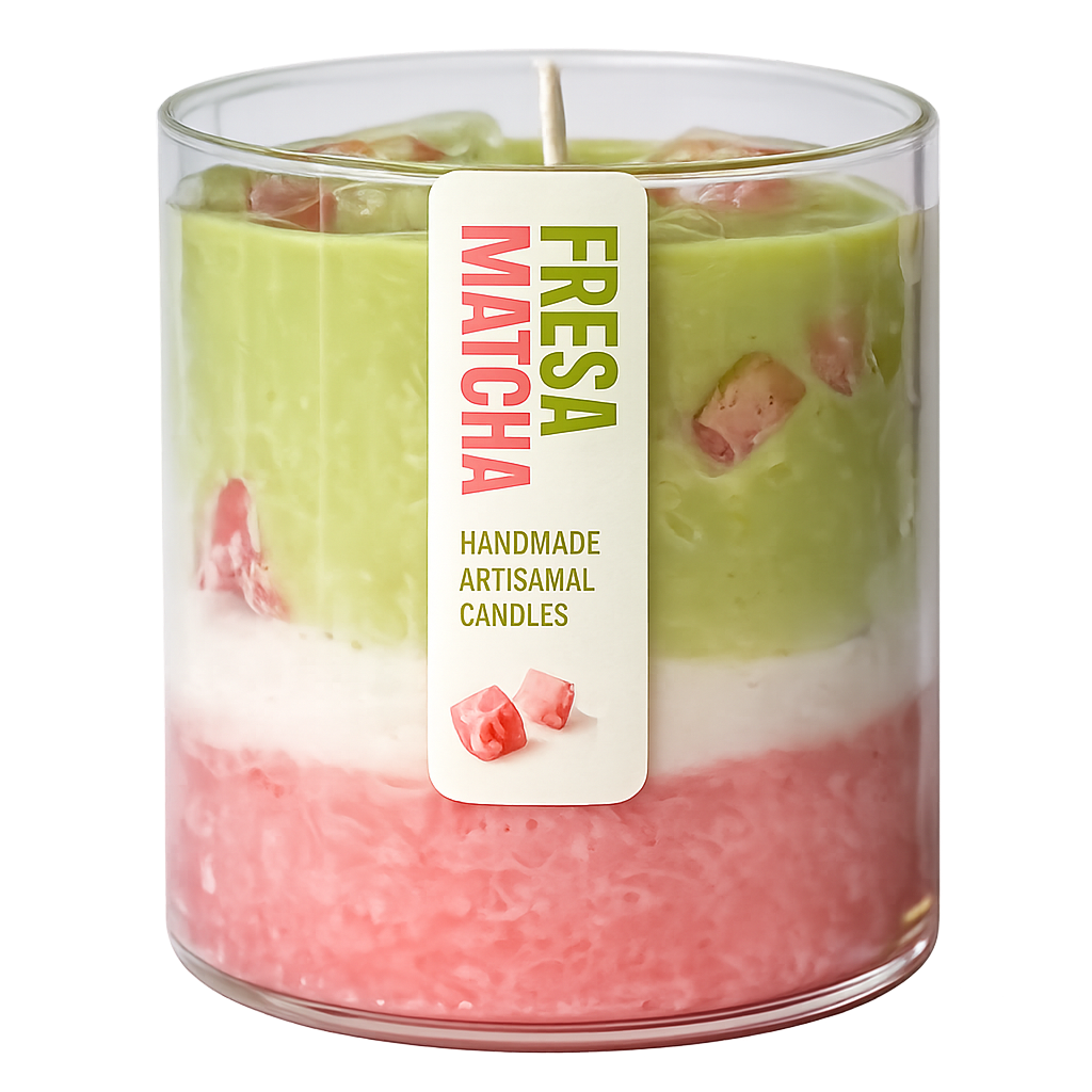 Fresa Matcha Candle